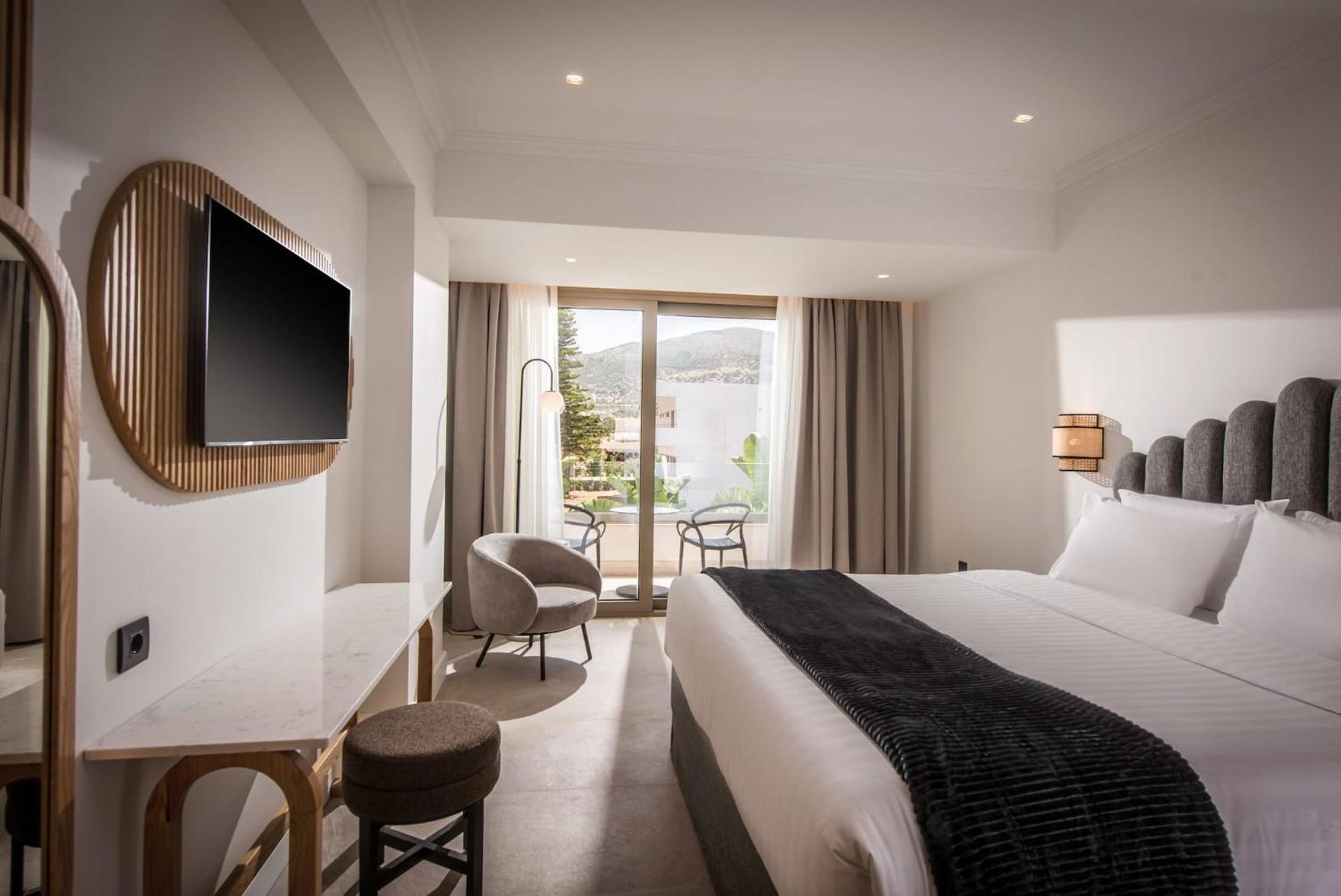 Drossia Palms Hotel And Nisos Beach Suites มาเลีย ภายนอก รูปภาพ